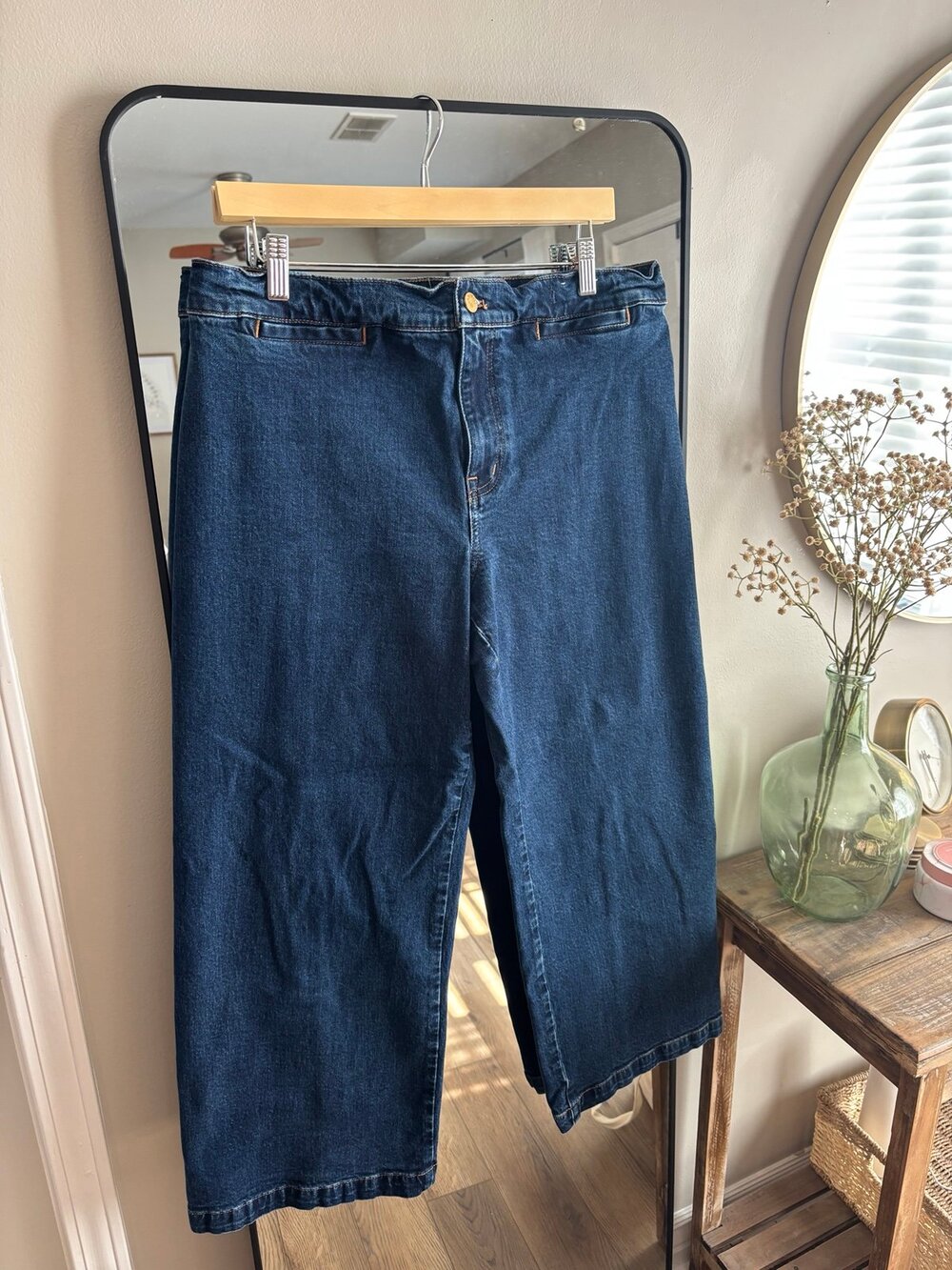 Madewell Emmett wide leg jeans